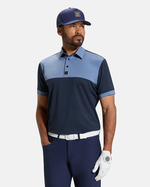 BLOCK POLO (NAVY)
