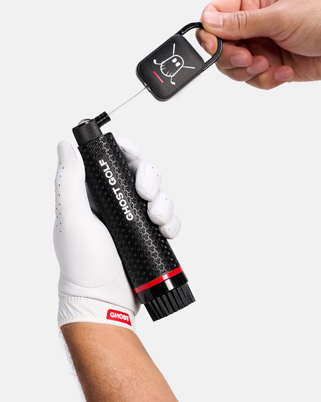 MAGNETIC GOLF CLUB & SHOE BRUSH