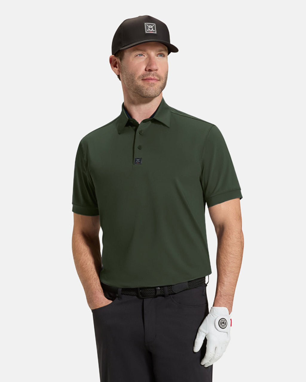 PERFORMANCE POLO (OLIVE)